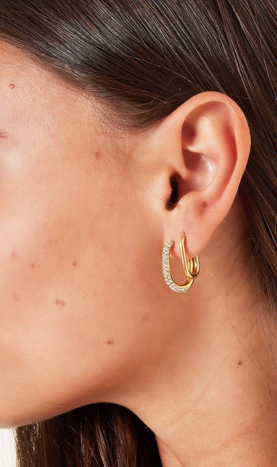 hoops small - oorbellen